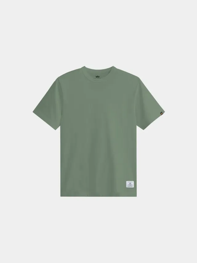 Alpha Industries Essential Tee tricou moss din bumbac