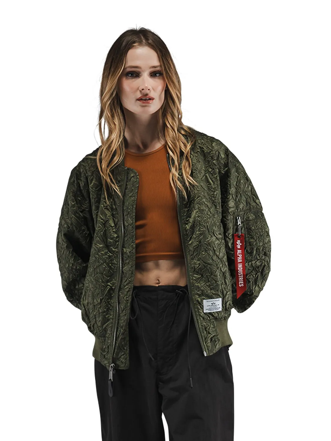 Alpha Industries L-2B geaca bubble verde OG-107