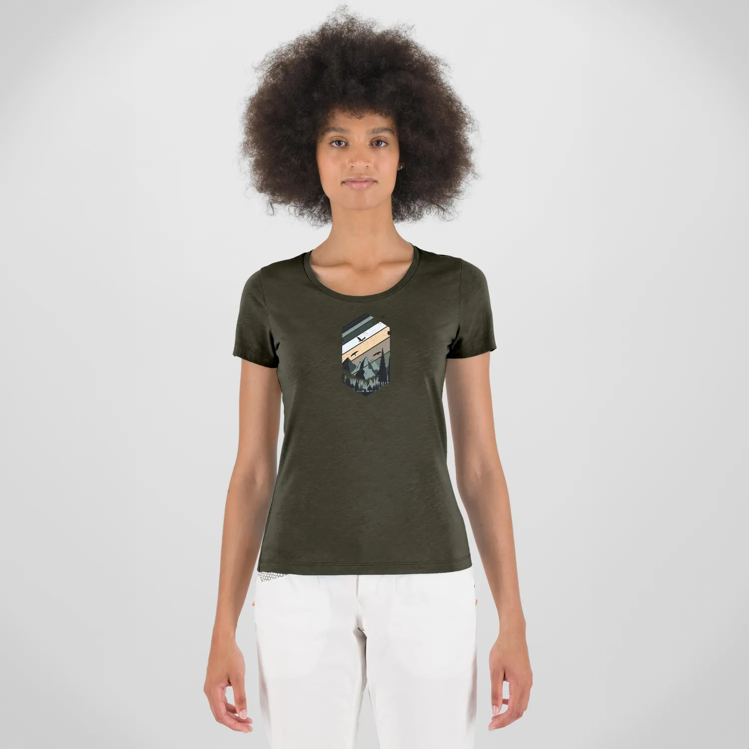 Karpos Valley W tricou dama bumbac organic