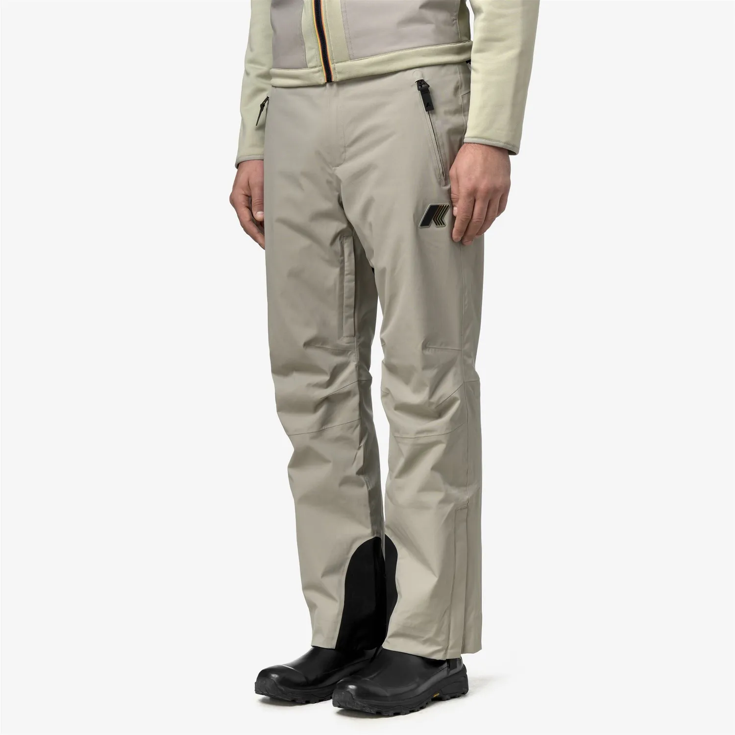 K-Way Queyras 2L Twill pantaloni sport barbati verzi