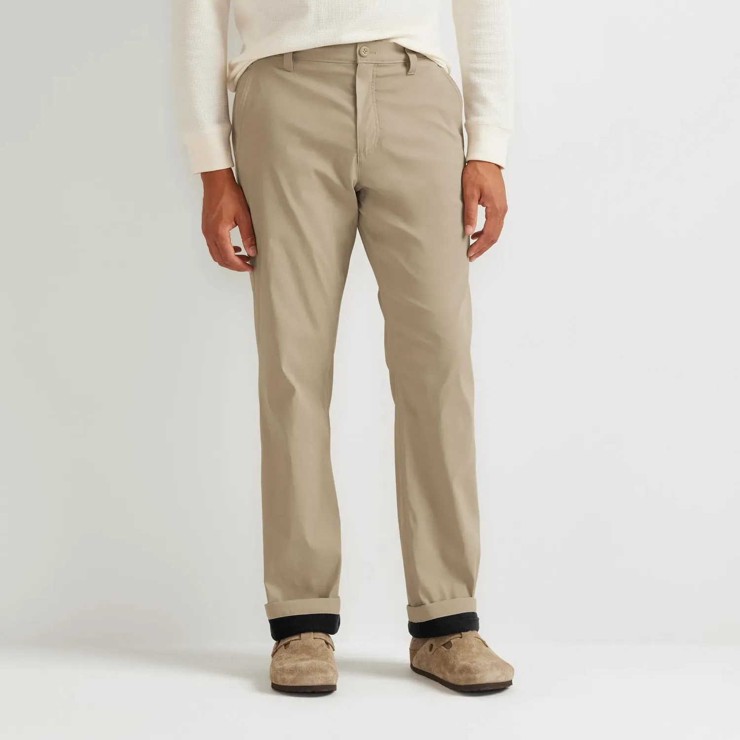 Eddie Bauer Horizon Takeoff pantaloni Light Khaki călduroși
