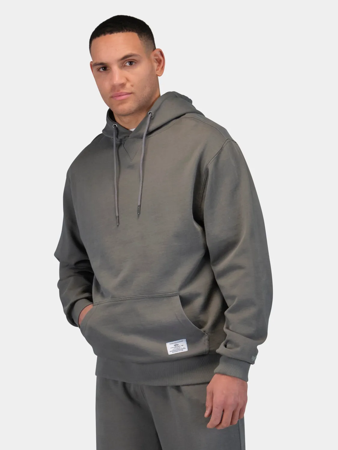 Alpha Industries Essential French Terry Gen II hanorac gri bumbac