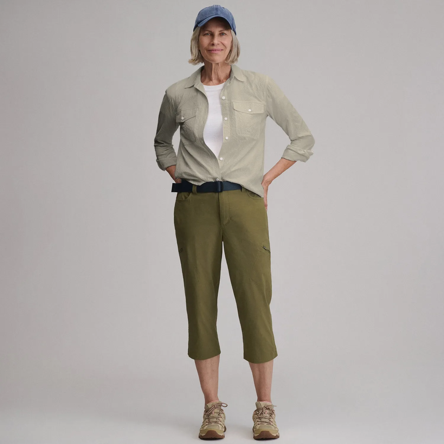 Eddie Bauer Mountain 3.0 cămașă damă Dusty Sage rapidă