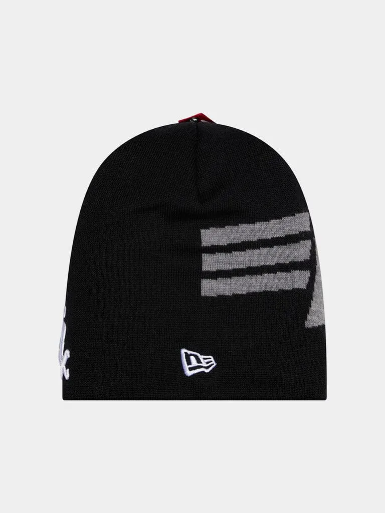 Alpha White Sox caciula neagra lana merinos