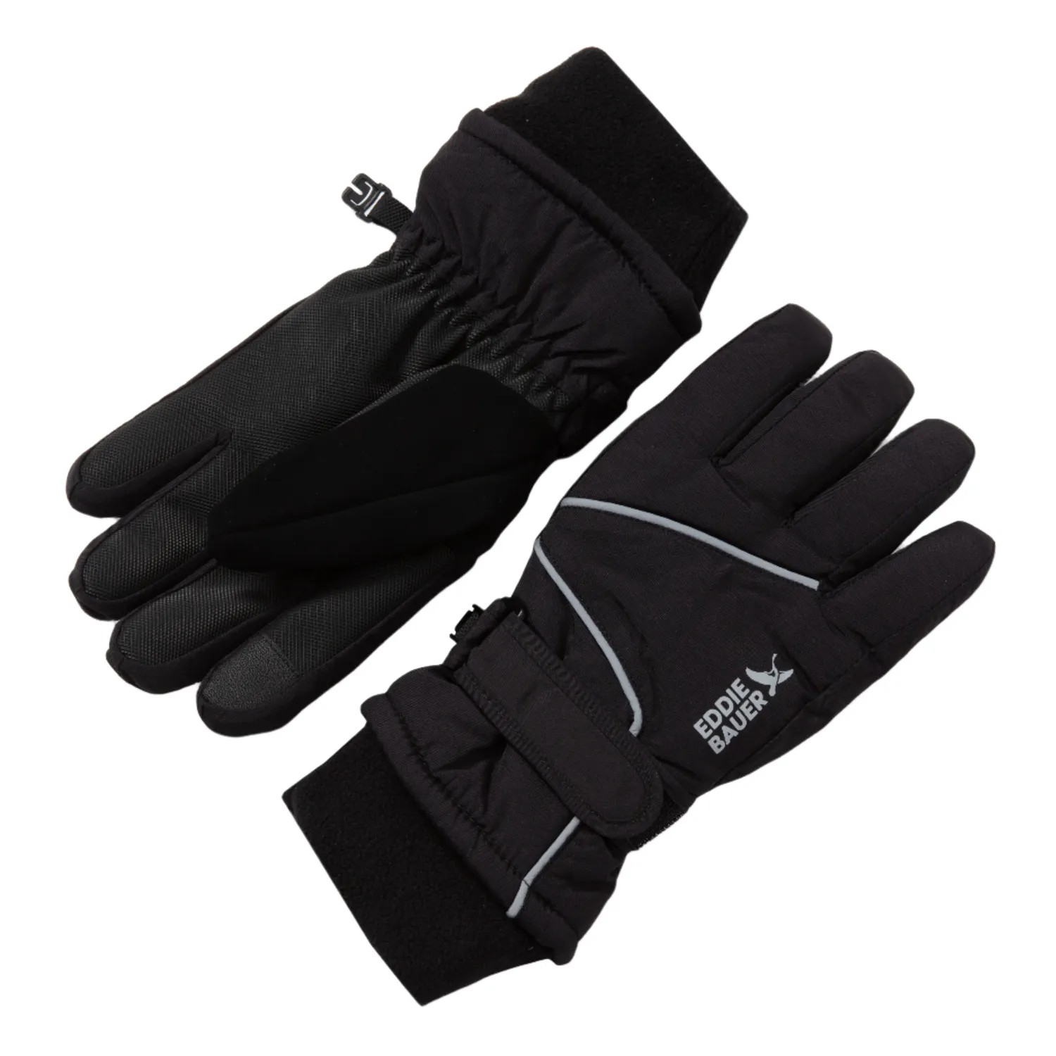Eddie Bauer Powder Search manusi copii negre schi