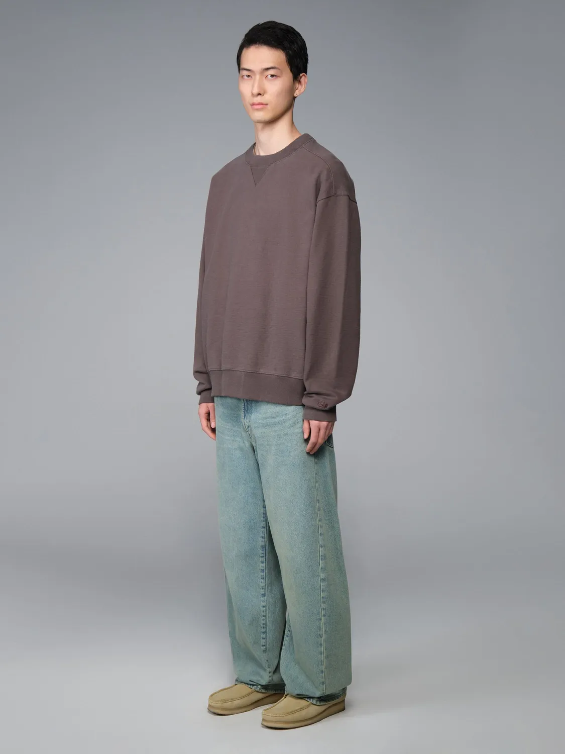 Alpha Industries Essential Crew Battlewash bluza