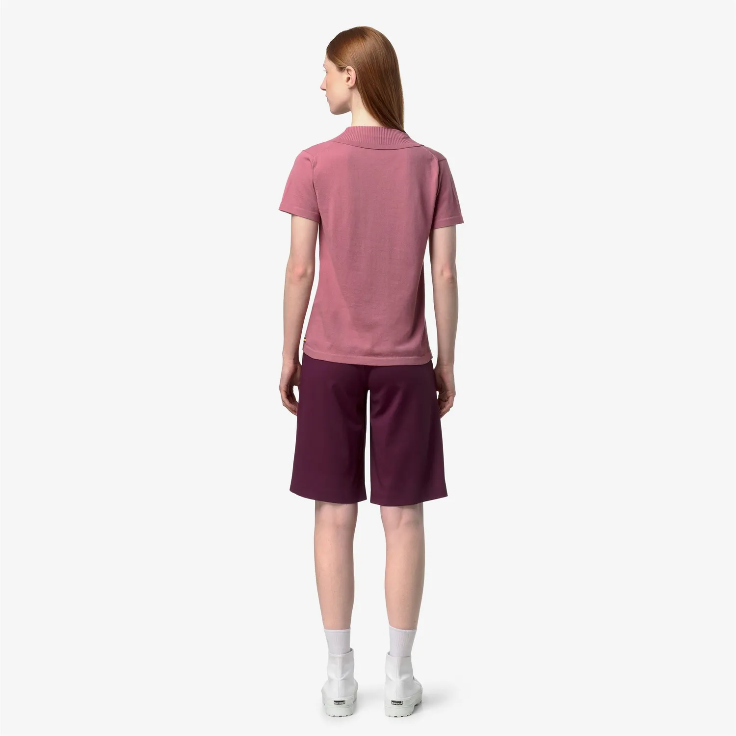 K-Way Mazardy polo dama violet bumbac