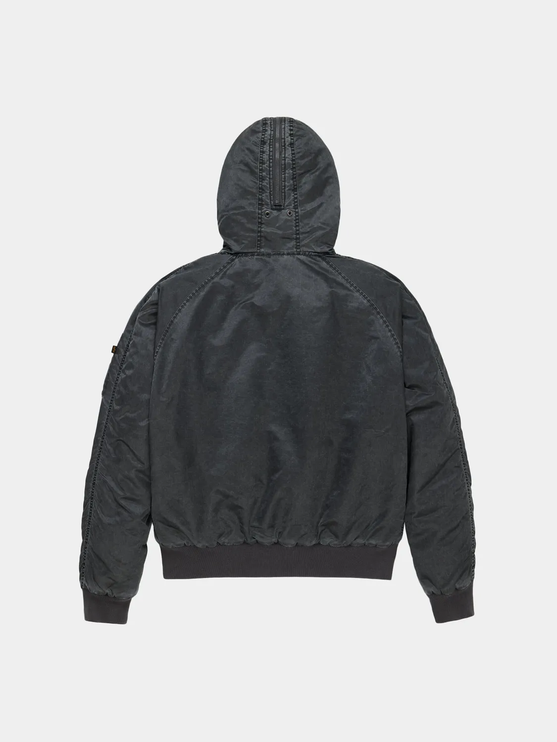 Alpha Industries N-2B Battlewash parcă neagră călduroasă