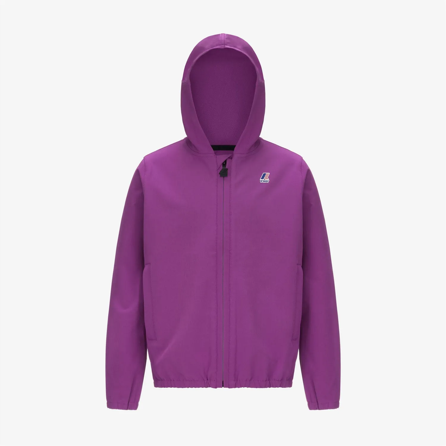 K-Way Le Vrai Gareth hanorac fleece violet cu gluga