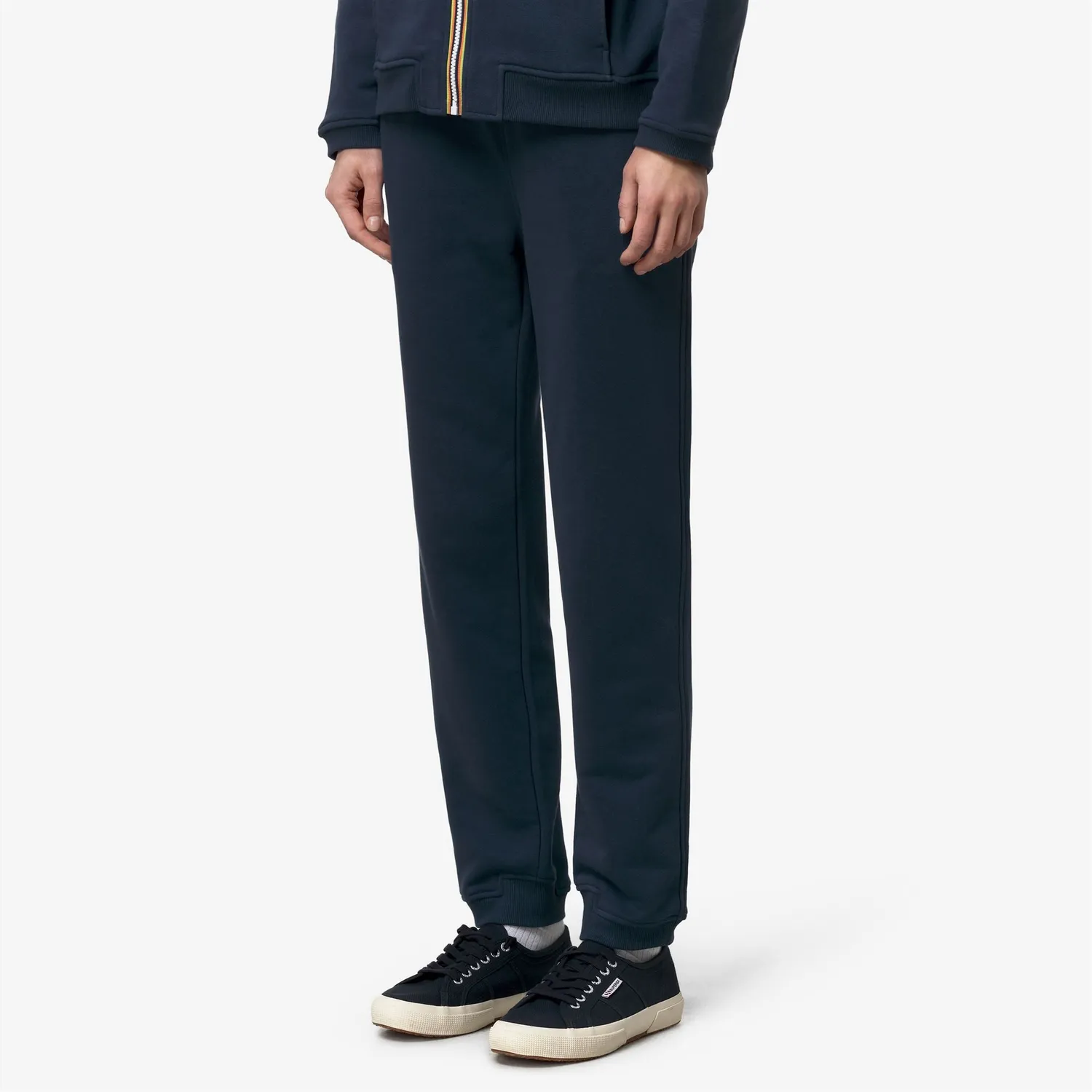 K-Way Philbert pantaloni sport unisex albastru fleece