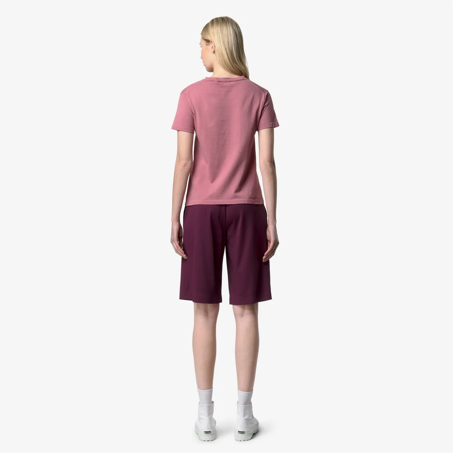 K-Way Lascaux pulover dama violet Pinkish maneca scurta