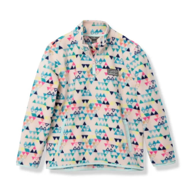 Eddie Bauer Quest Fleece 1/4-Zip Print bluza Pale Peach