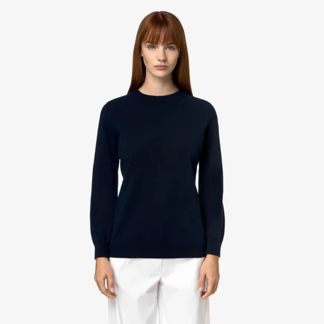 K-Way Atiba Merino pulover femei blue evening