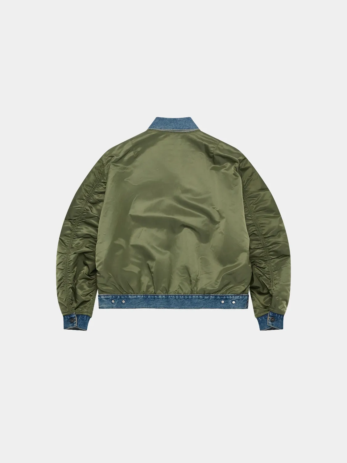 Alpha Industries Junya MA-1 geacă bomber sage reversibilă