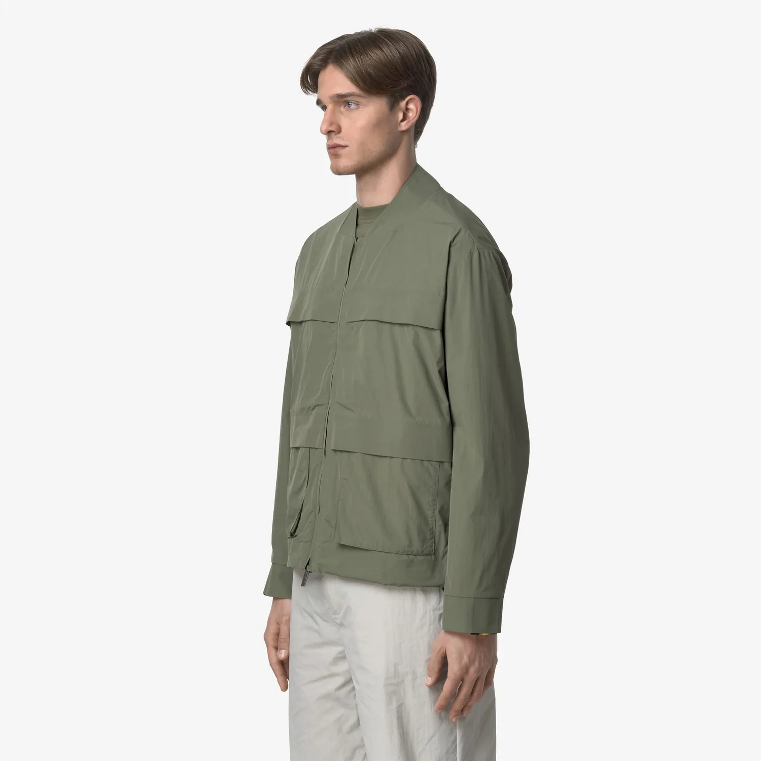 K-Way Barion Cotton Like geacă verde lichen