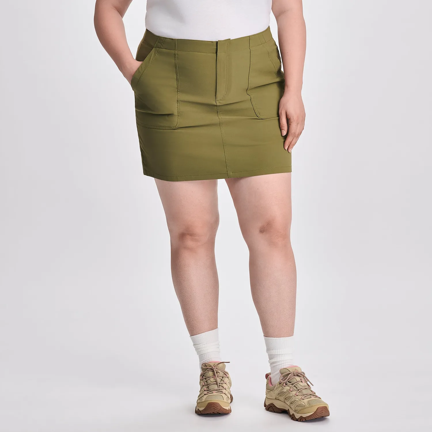 Eddie Bauer Horizon fusta-pantalon dama cu short