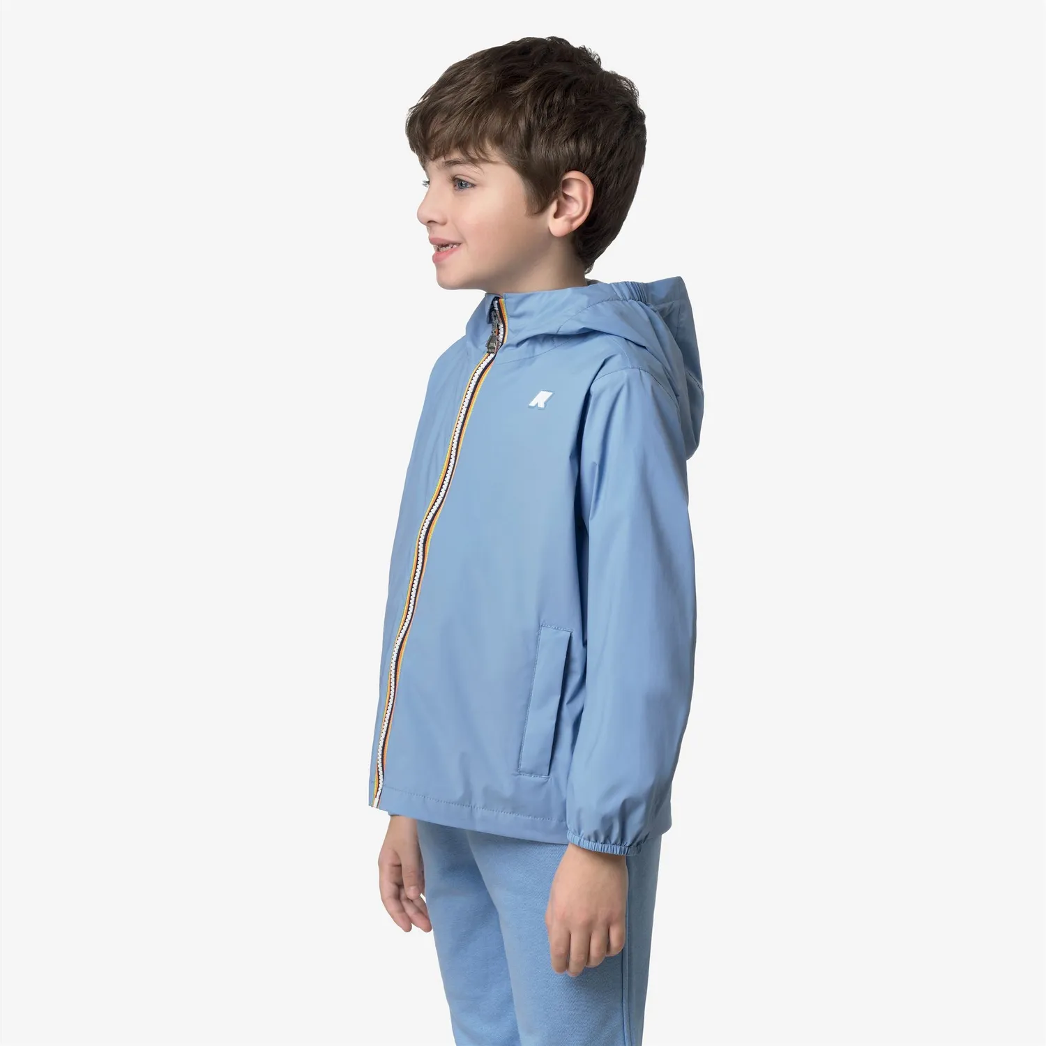 K-Way P. Jack Stretch Nylon Jersey geacă băieți albastru