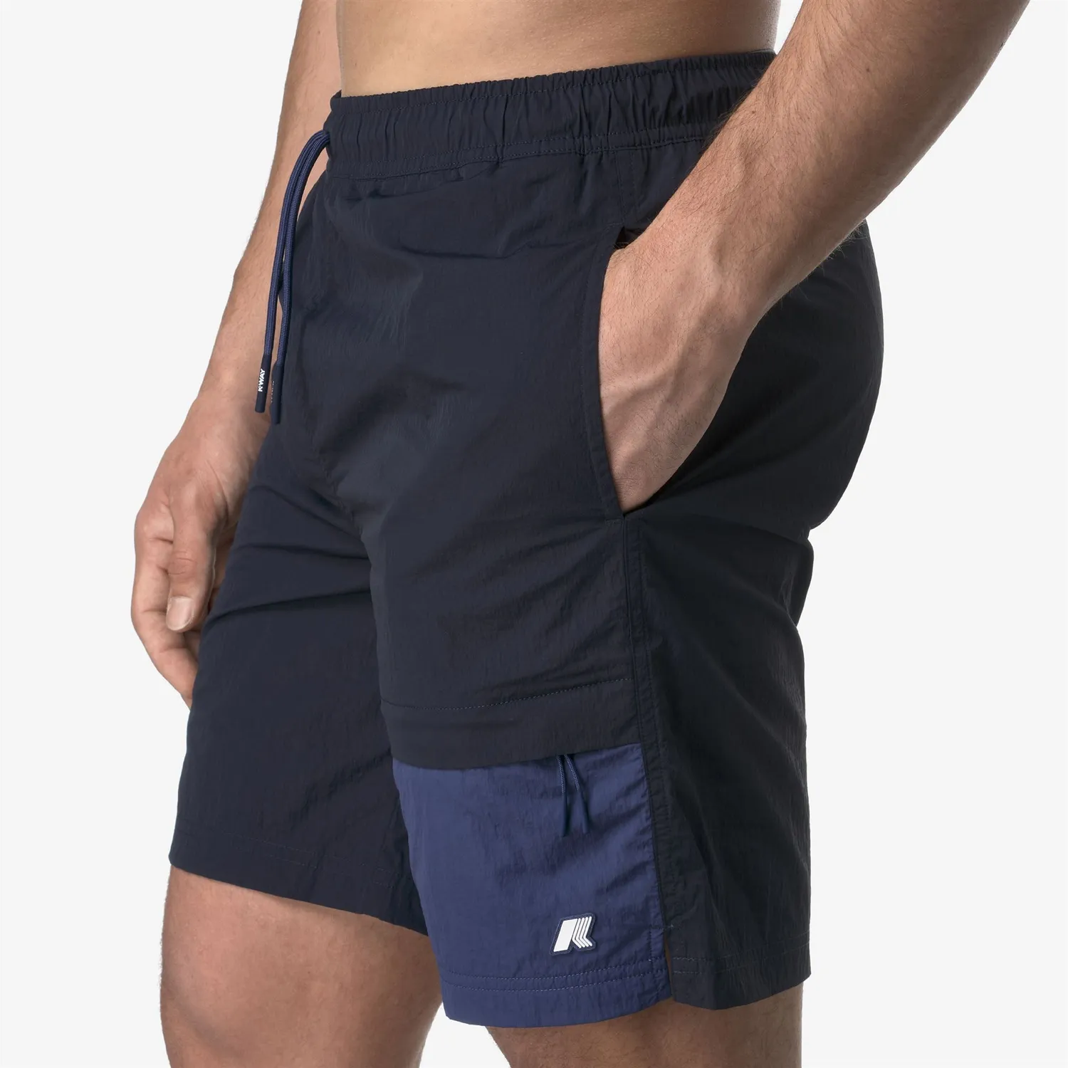 K-Way Lenon Insert Beach sort inot barbati albastru lung
