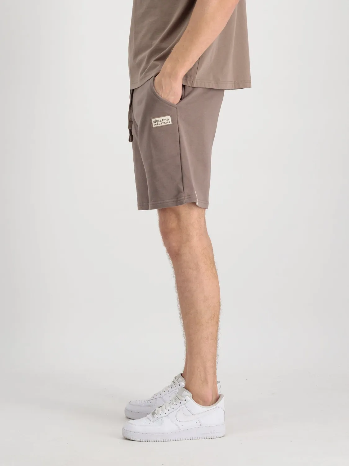 Alpha Industries Organic Jogger Sort gri bumbac organic