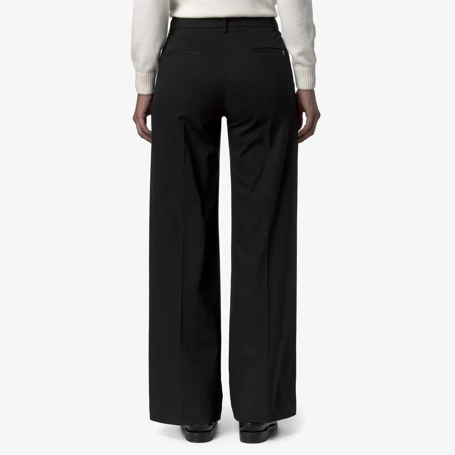 K-Way Tyanne Twill Tech Peach pantaloni dama negri largi