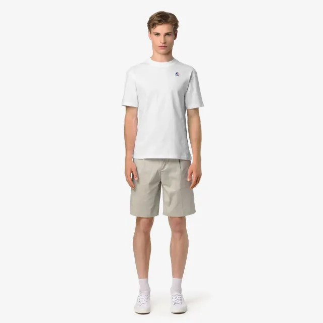 K-Way Solo Iconic Back tricou alb barbati bumbac