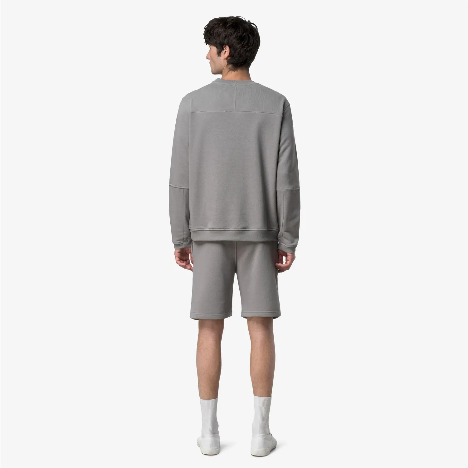 K-Way Nael hanorac fleece gri Grey Frost bumbac
