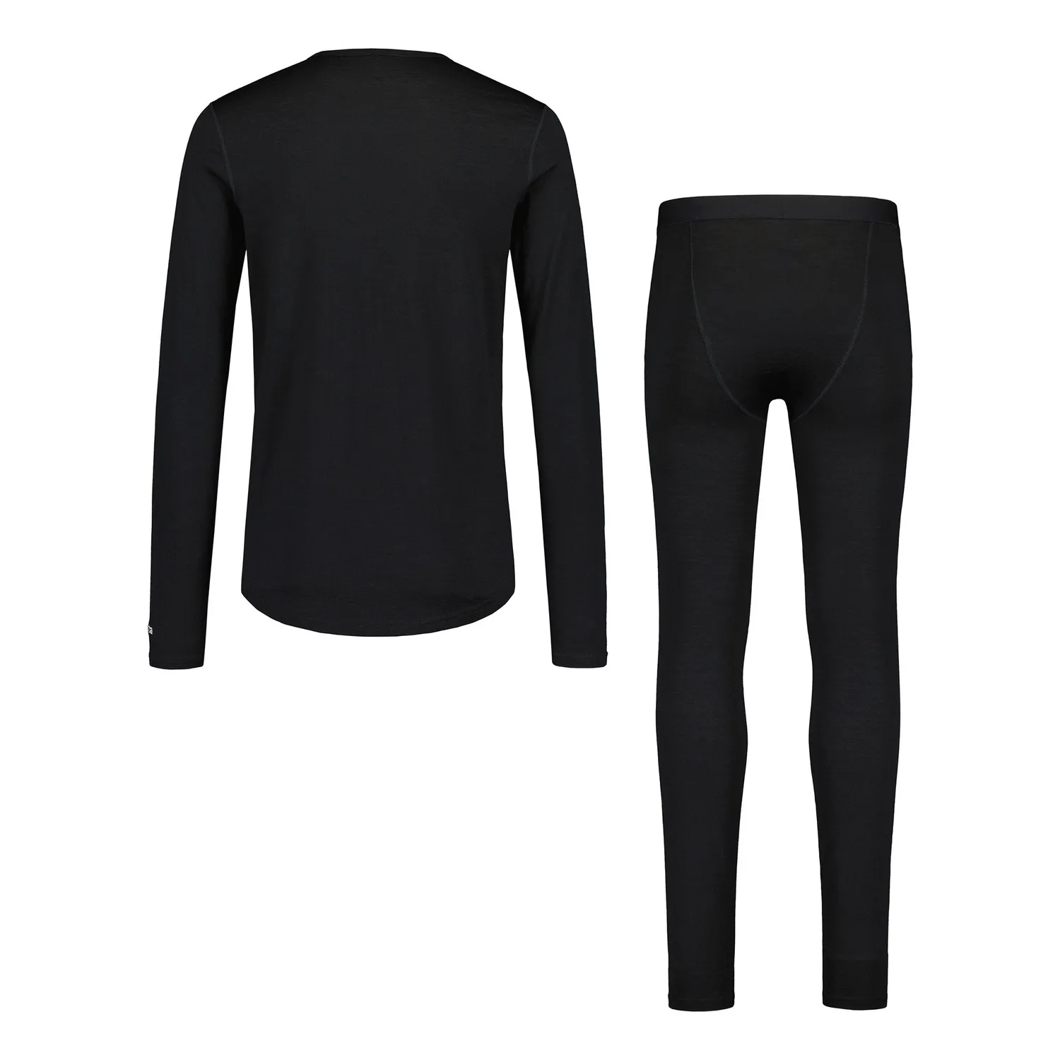 Sasta MerinoBase 180 set lenjerie negru lana