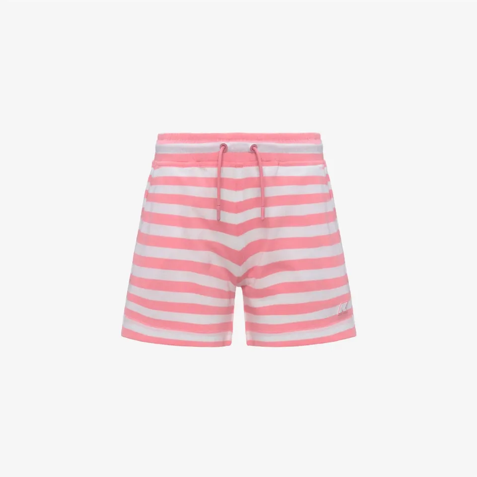 K-Way Vikette K4141IW sort fete White-Pink dungi bumbac