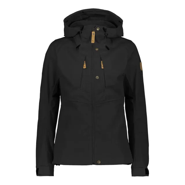 Sasta Gaissa geaca Black outdoor bumbac organic cerat