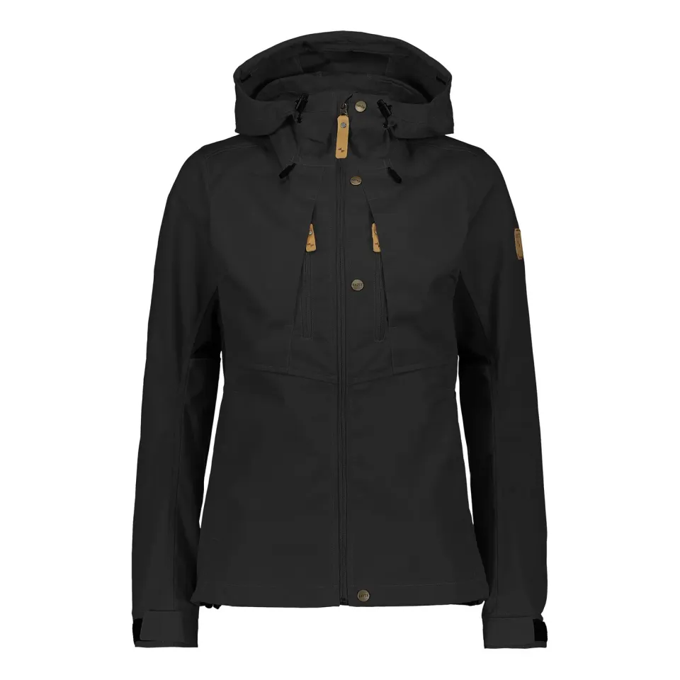 Sasta Gaissa geaca Black outdoor bumbac organic cerat