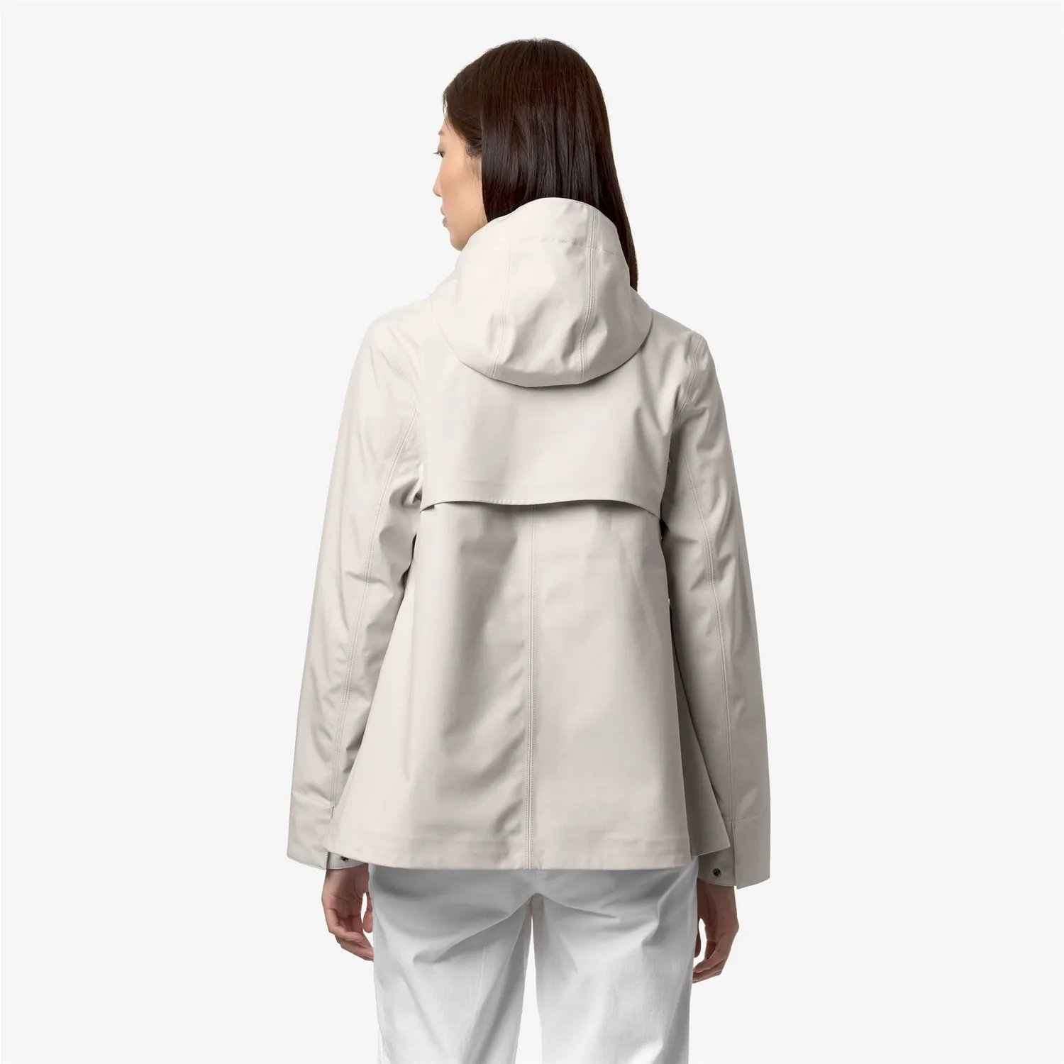 K-Way Madalina Bonded Jersey geaca dama Beige calduroasa