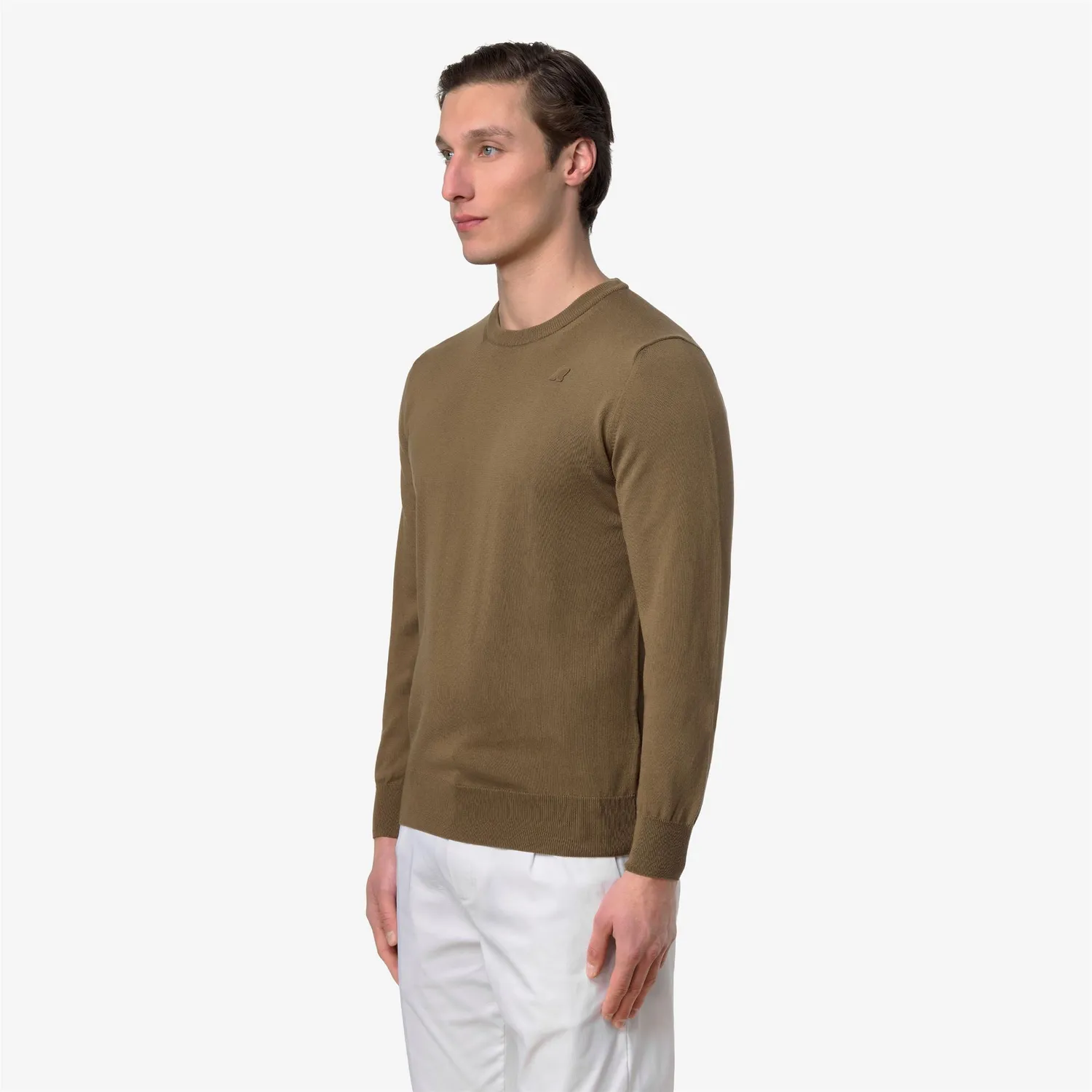K-Way Sebastien Cotton pulover maro Brown Corda