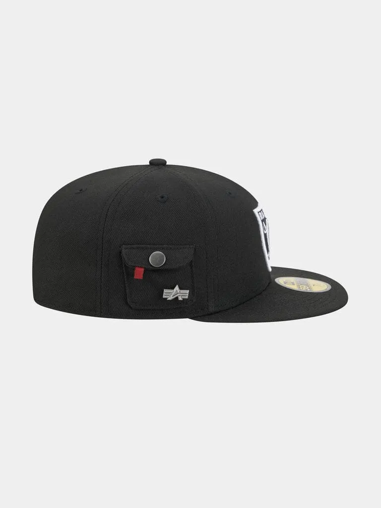 Alpha Industries Las Vegas Raiders 59Fifty sapca neagra bumbac