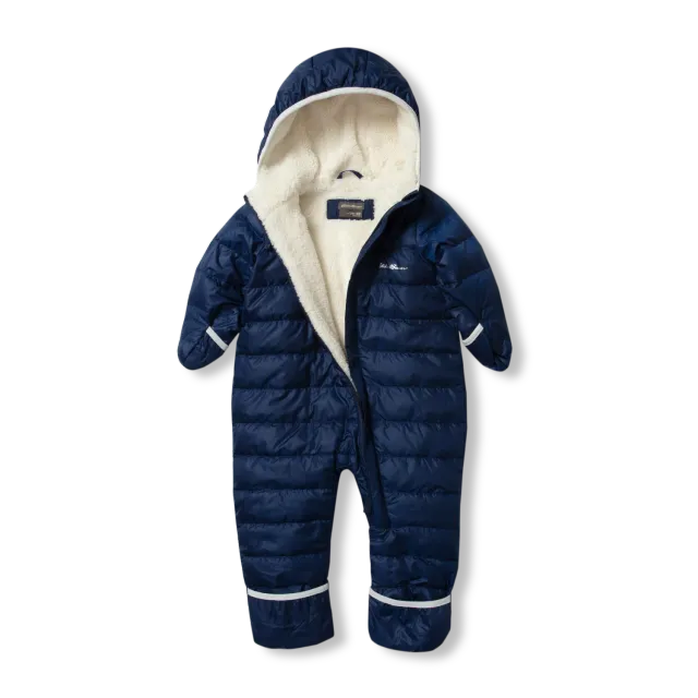 Eddie Bauer Down Snowsuit salopeta bebe Peacoat puf