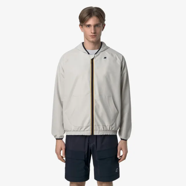K-Way Sia hanorac fleece bej barbati elastic