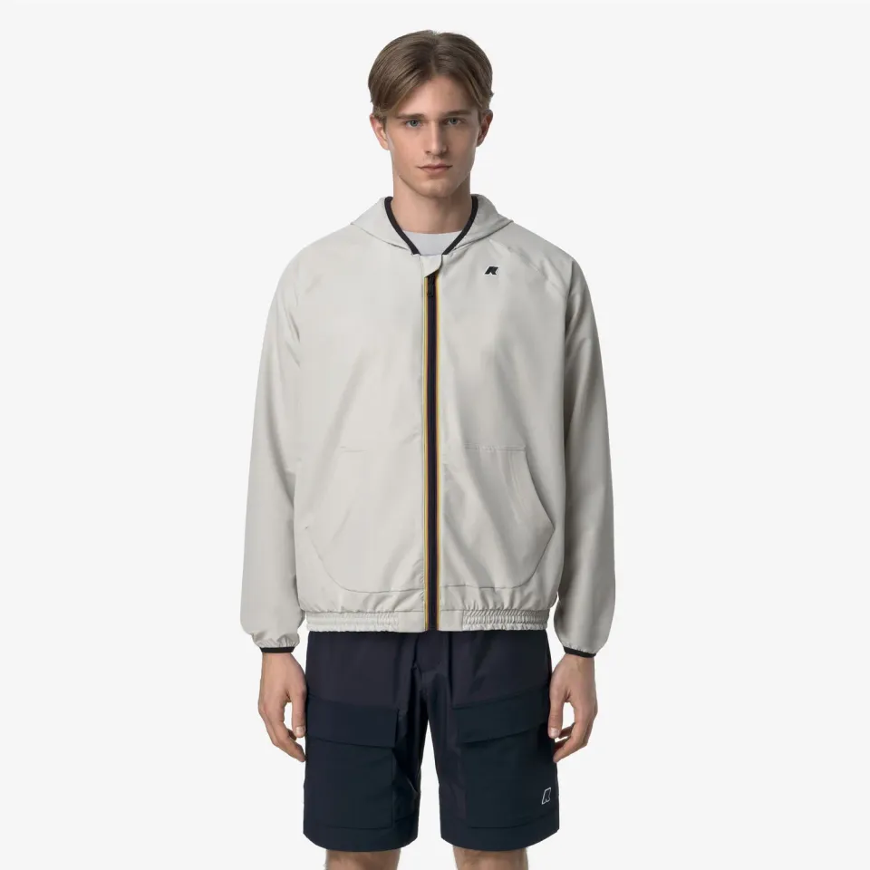 K-Way Sia hanorac fleece bej barbati elastic
