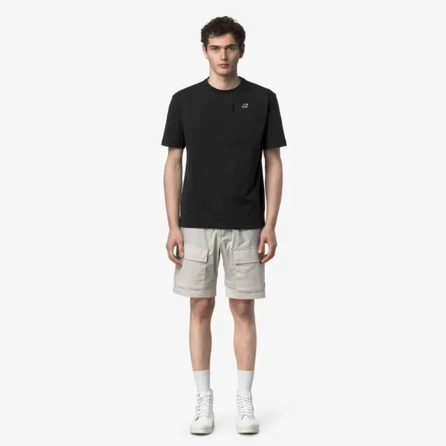 K-Way Authion tricou barbati negru cu uscare rapida
