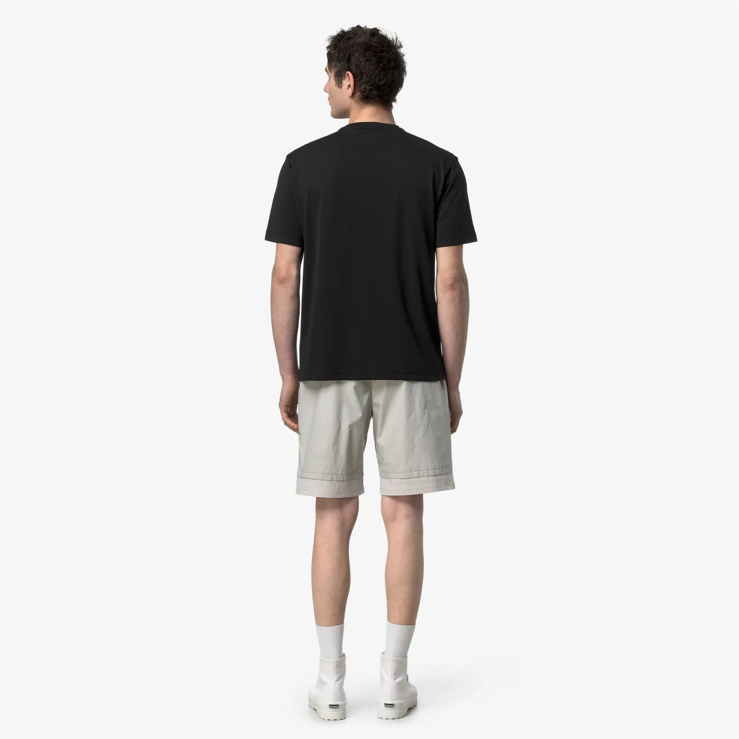 K-Way Authion tricou barbati negru cu uscare rapida
