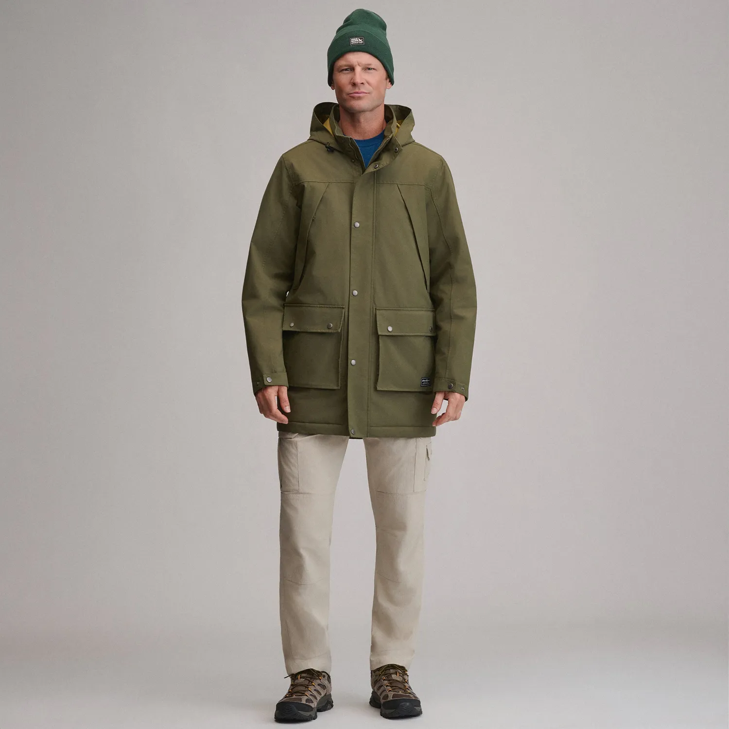 Eddie Bauer Rainfoil Heritage parka Storm izolată