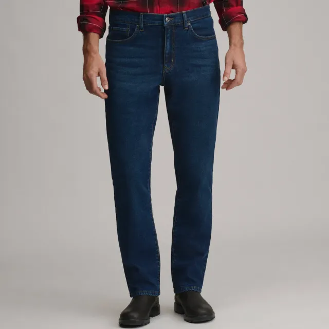 Eddie Bauer Eddie's Flex blugi barbati Pacific Blue flanel