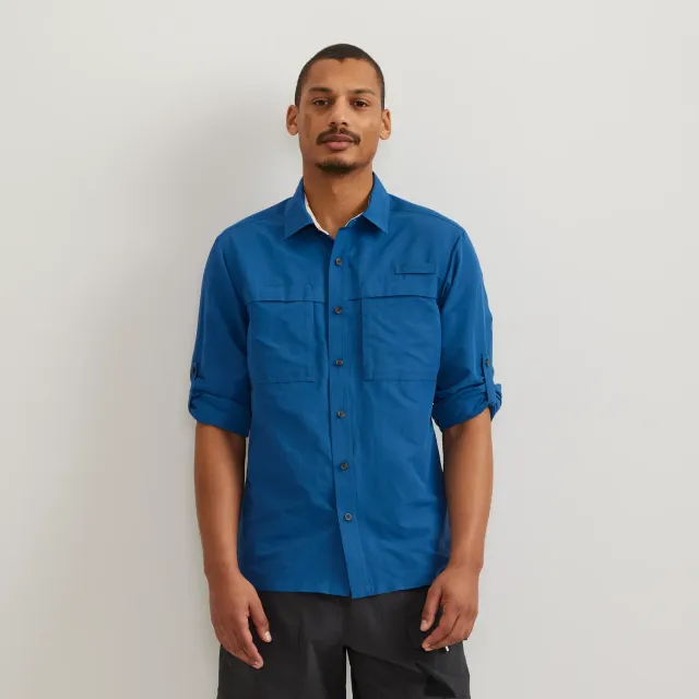 Eddie Bauer Rainier Cămașă Mineral Red cu UV
