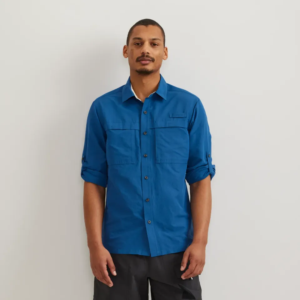 Eddie Bauer Rainier Cămașă Mineral Red cu UV
