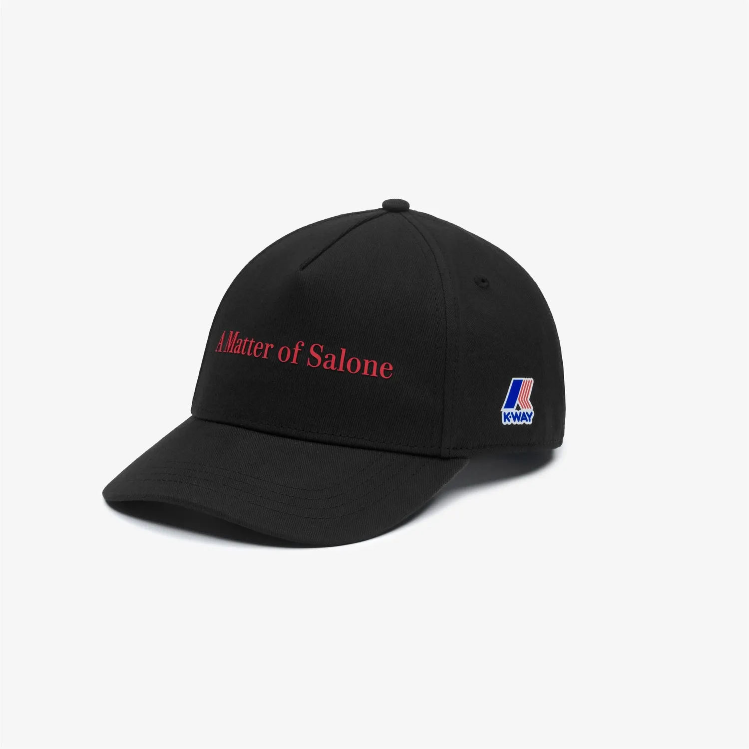 K-Way Ilis SDM sapca unisex Black Pure bumbac
