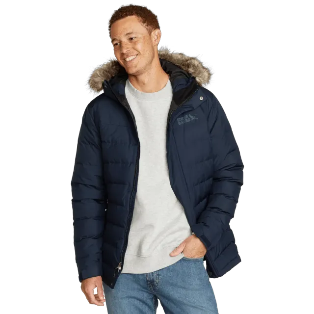 Eddie Bauer Boundary Pass Down parka puf brook calduroasa