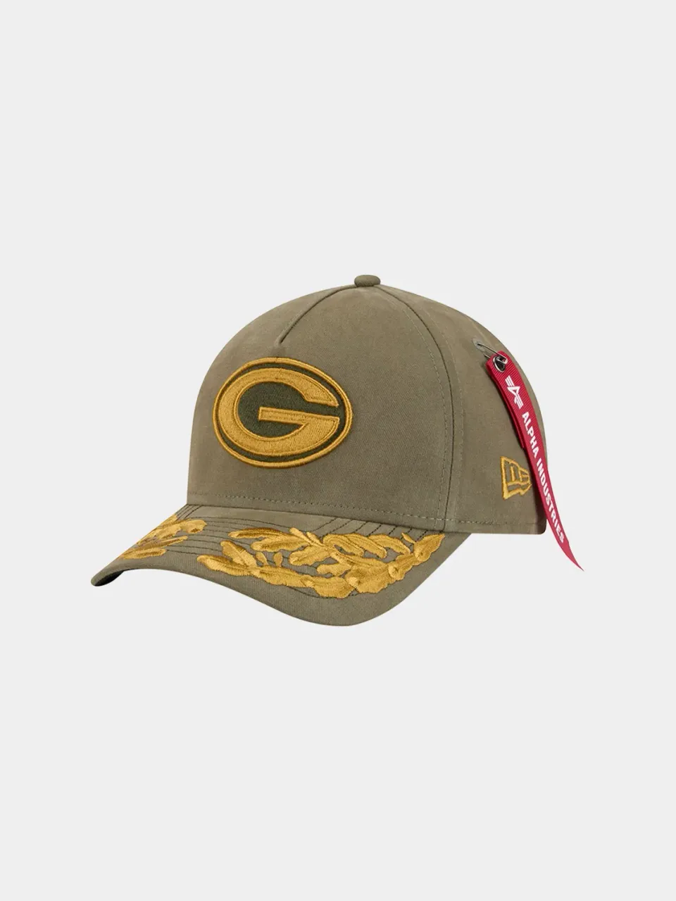 Alpha Industries x New Era 940 șapcă verde Packers