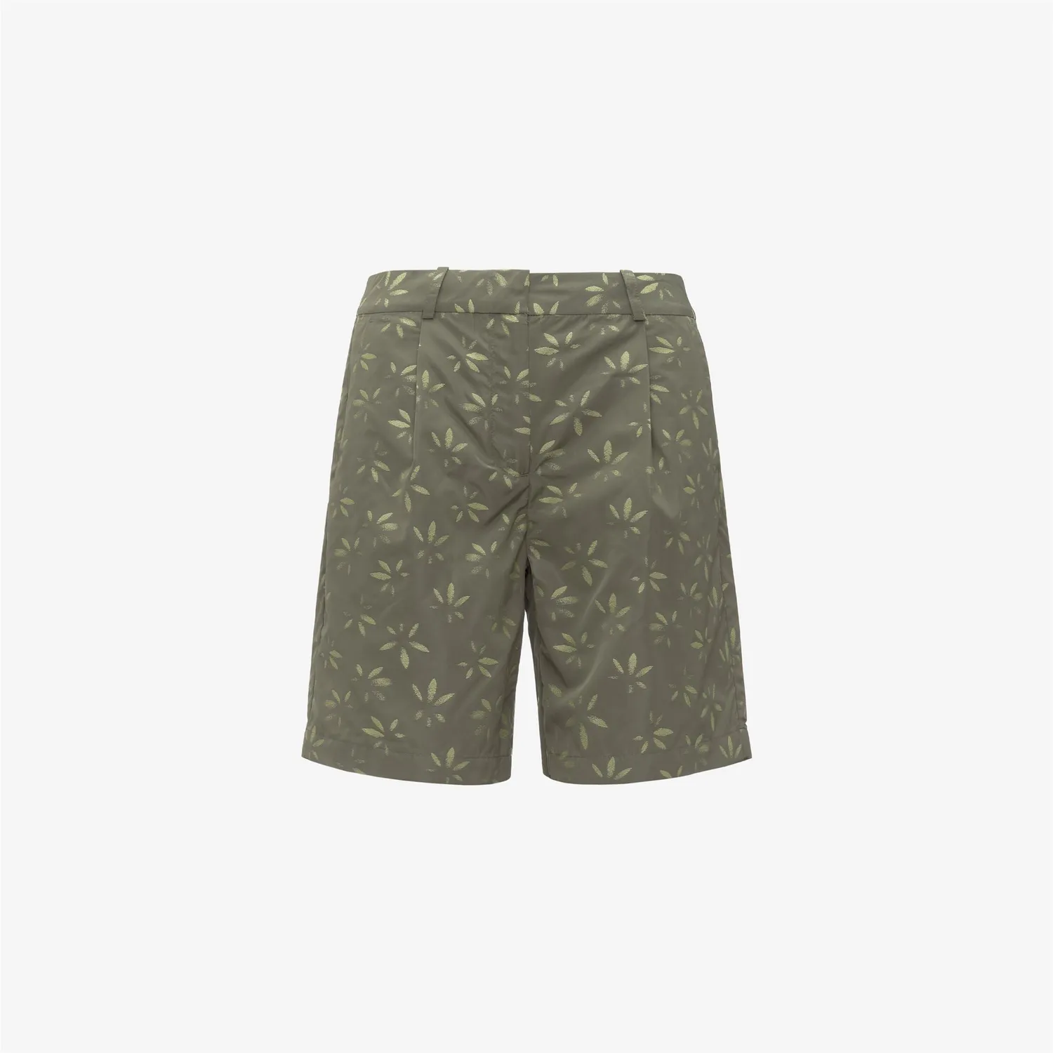 K-Way Larose Emby Jacquard șort damă verde lime