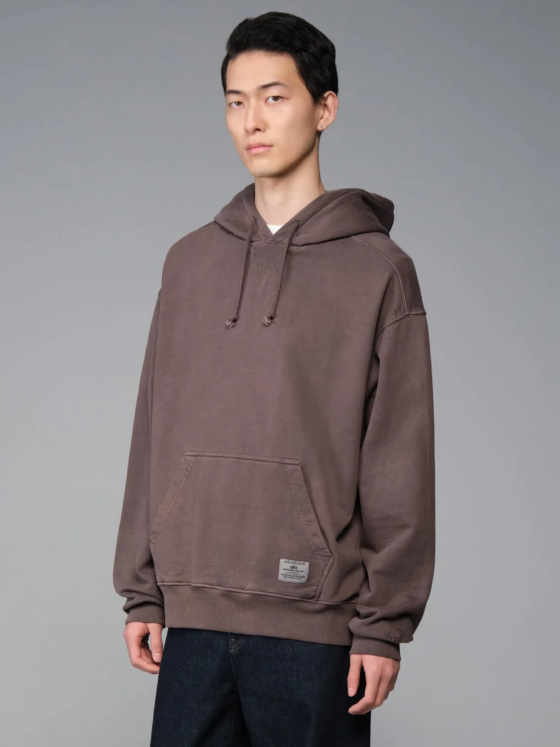 Alpha Industries Essential Freight hanorac maro Hickory bumbac