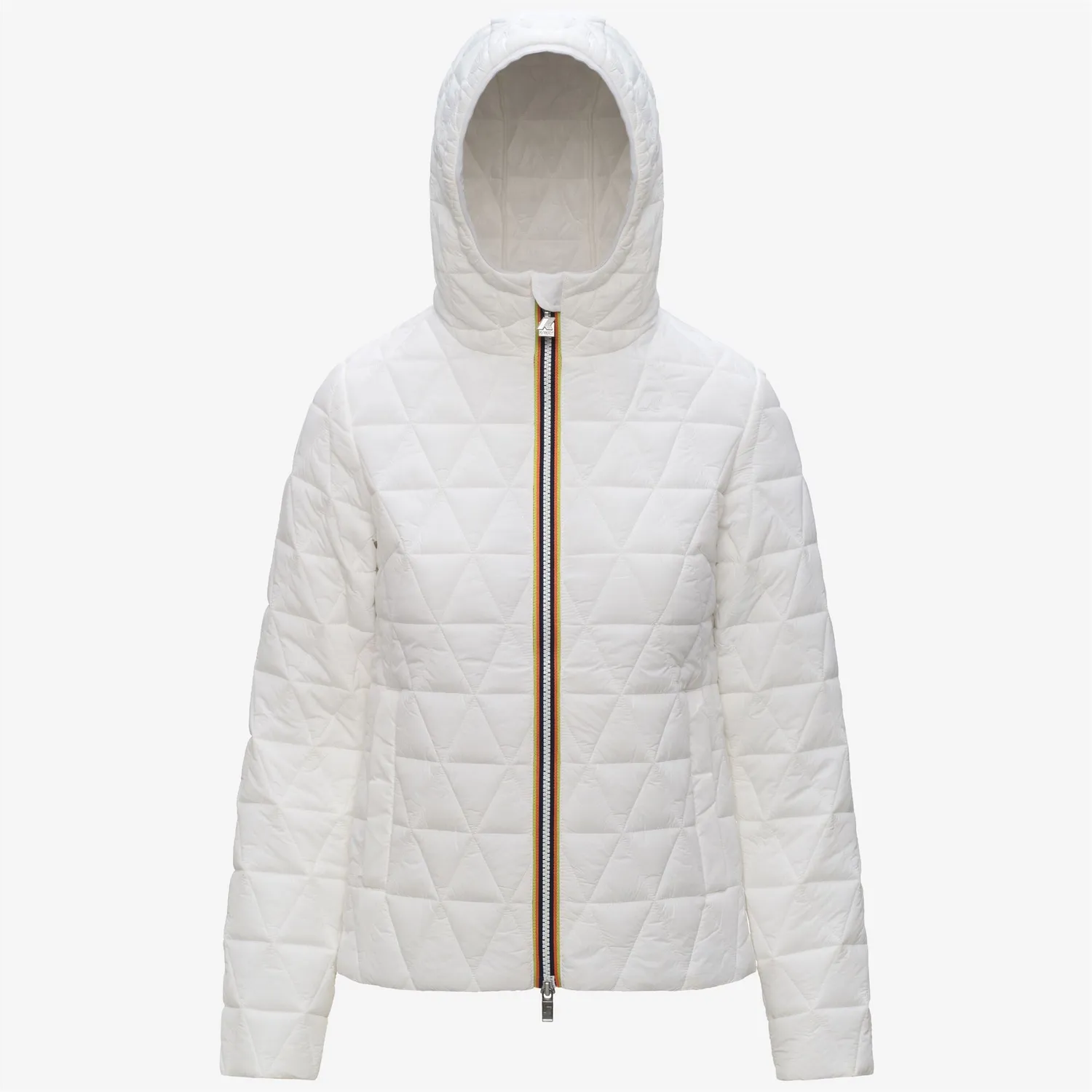 K-Way Lil Diamond Quilted Warm geaca dama alba