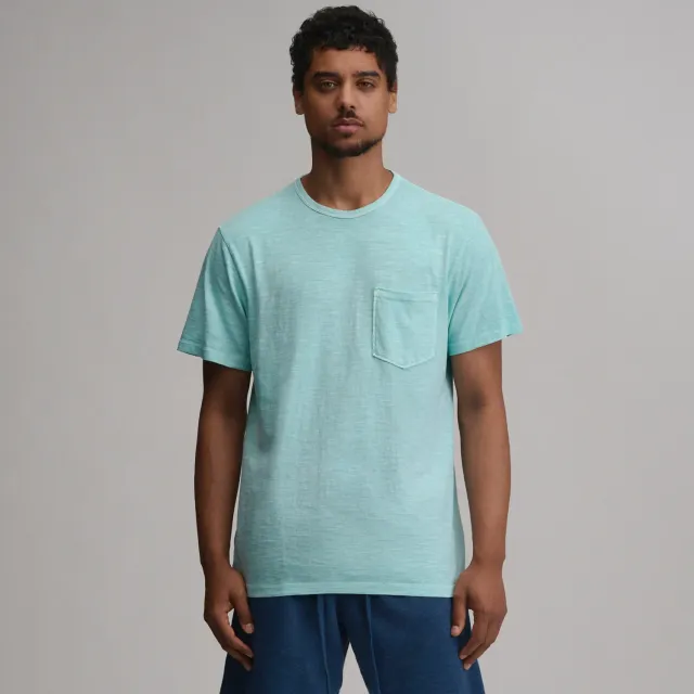 Eddie Bauer Sunwashed tricou bărbați Galben bumbac