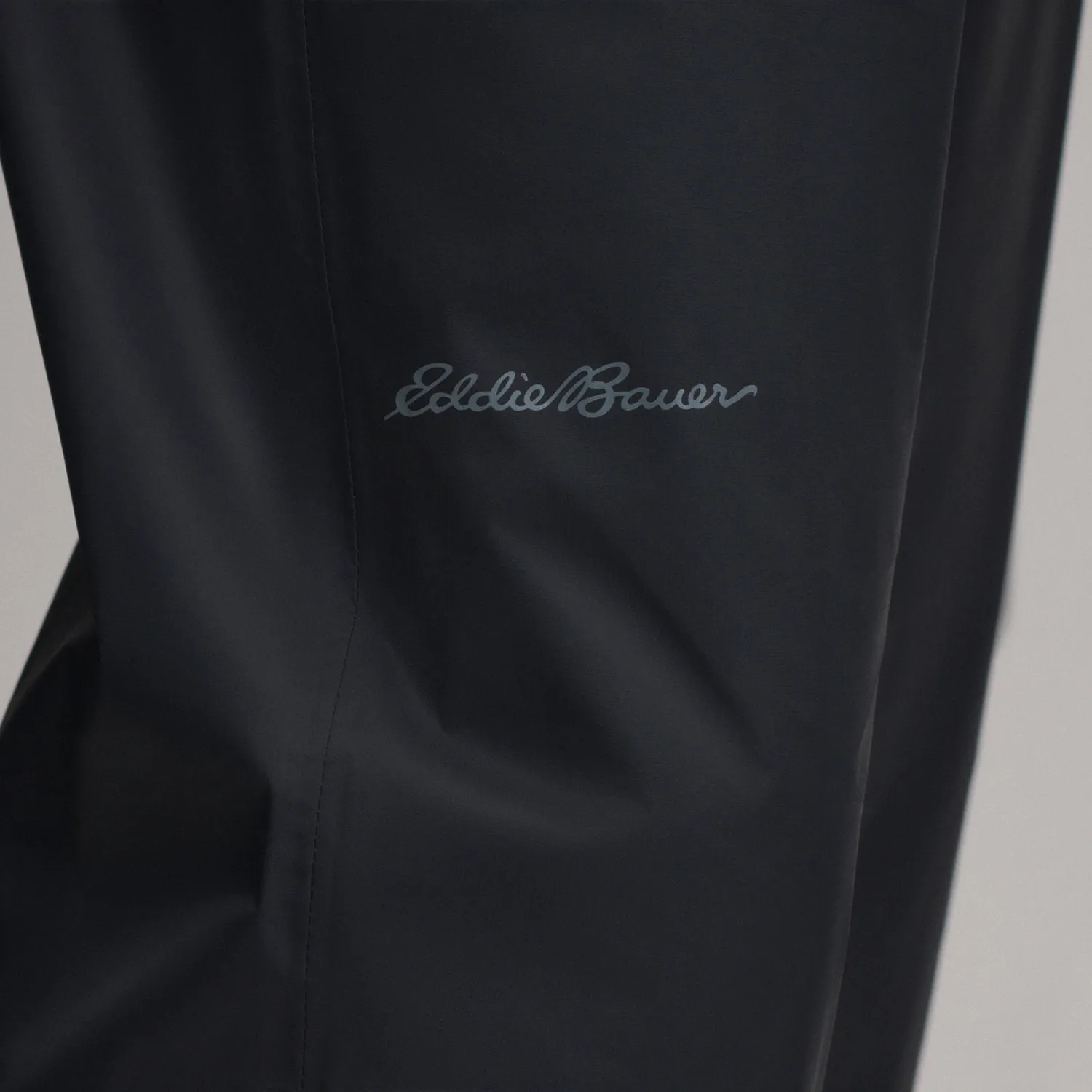 Eddie Bauer RipPac Waterproof pantaloni ploaie negri ușoară